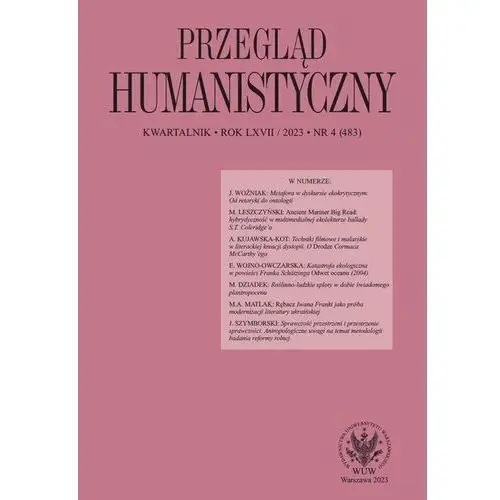 Przegląd Humanistyczny 2023/4 (483)