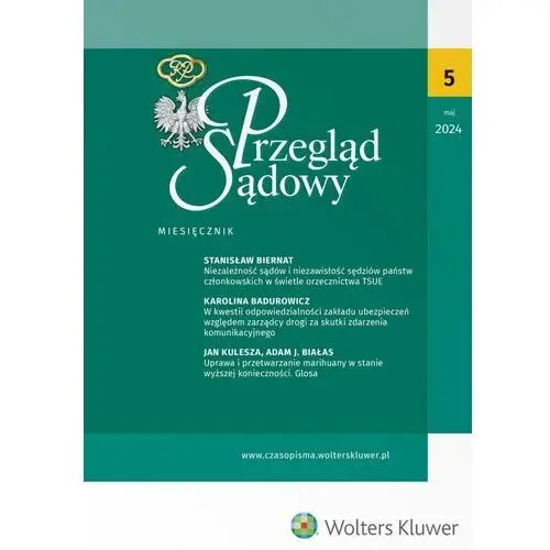 Przegląd Sądowy. Numer 5/2024