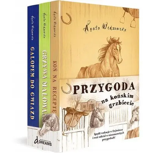 Przygoda na końskim grzbiecie T.1-3 Widzowska