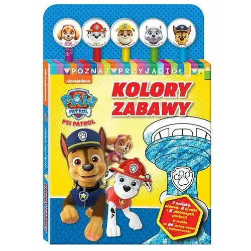 Psi Patrol. Poznaj przyjaciół. Kolory zabawy