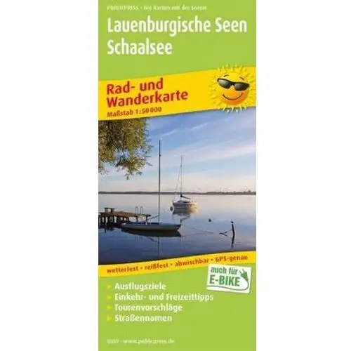 PUBPUBLICPRESS Rad- und Wanderkarte Lauenburgische Seen - Schaalsee