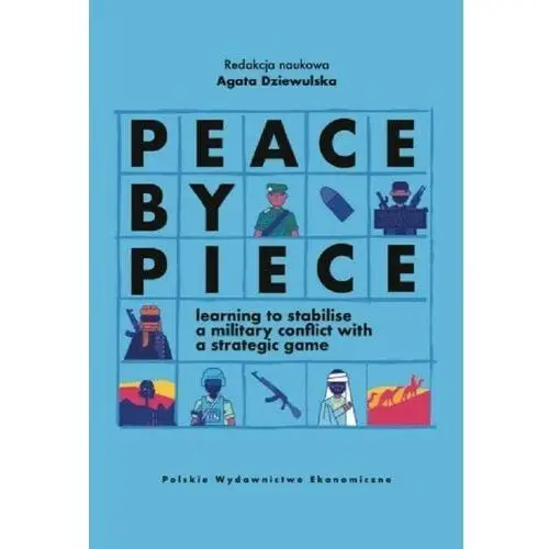 Peace by piece learning to stabilise a military conflict with a strategic game