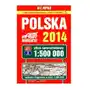Polska 2014 atlas samochodowy 1:500 000,470KS (1195690) Sklep on-line