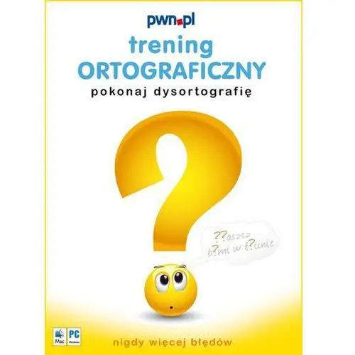 Trening ortograficzny pokonaj dysortografię (Płyta CD)