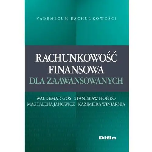 Rachunkowość finansowa dla zaawansowanych