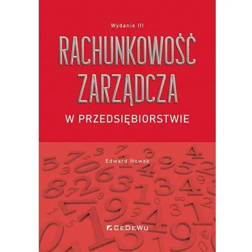 Rachunkowość zarządcza w przedsiębiorstwie