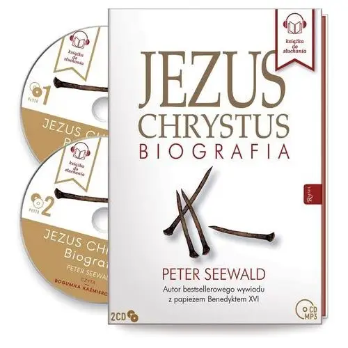 Jezus chrystus biografia (audiobook cd, wydanie dwupłytowe) - peter seewald - książka Rafael
