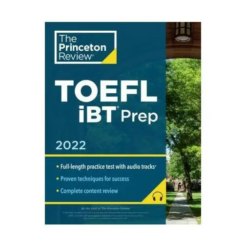 Princeton review toefl ibt prep with audio/listening tracks, 2022 Random house usa inc