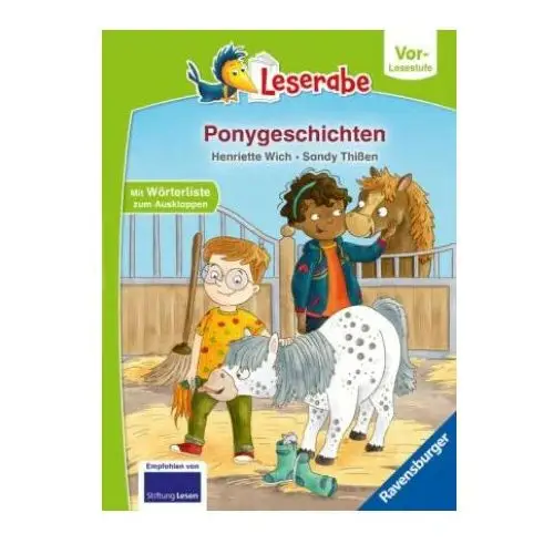 Ponygeschichten - Leserabe ab Vorschule - Erstlesebuch für Kinder ab 5 Jahren