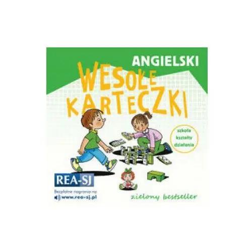 Angielski wesołe karteczki zielony bestseller Rea