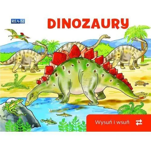Rea Dinozaury. wysuń/wsuń