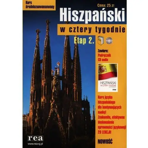 W 4 tygodnie etap 2 hiszpański (cd gratis) rea