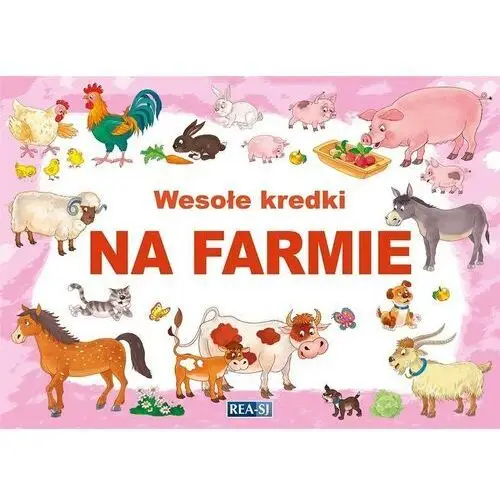 Wesołe kredki. na farmie