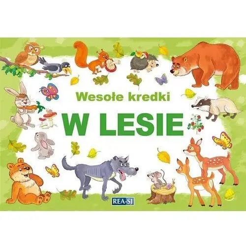 Wesołe kredki. w lesie Rea