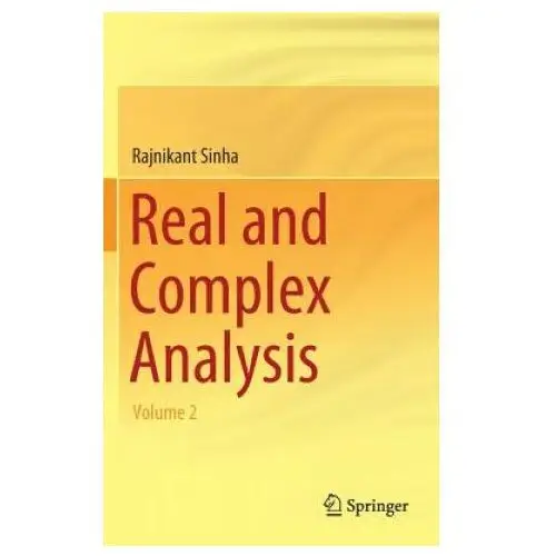 Real and complex analysis Springer verlag, singapore