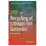 Recycling of lithium-ion batteries Springer international publishing ag Sklep on-line