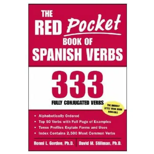 Red pocket book of spanish verbs Mcgraw-hill education - europe