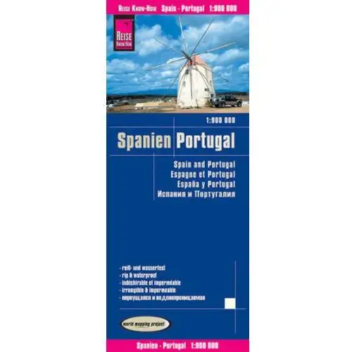 Reise know-how World mapping project spanien, portugal (1:900.000)