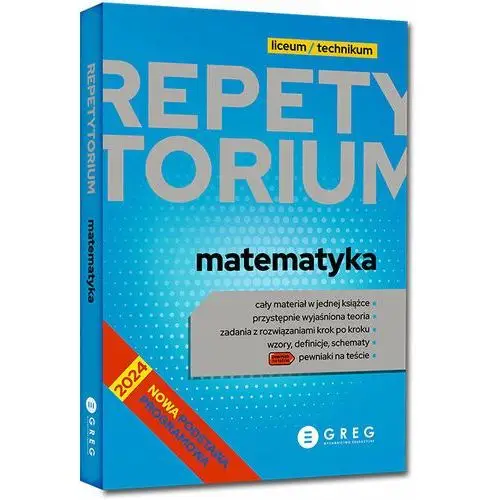 Repetytorium 2024-2026. Matematyka