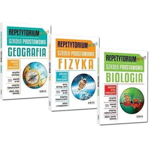 Repetytorium Geografia Fizyka Biologia /3 Tomy