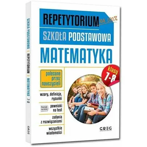 Repetytorium - szkoła podstawowa. matematyka, kl. 7-8 - roman gancarczyk