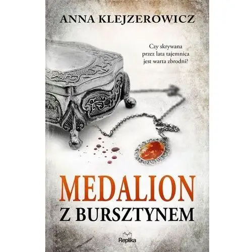 Medalion z bursztynem - anna klejzerowicz