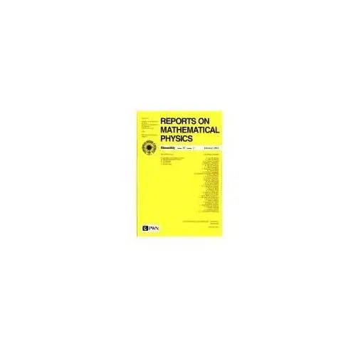 Reports On Mathematical Physics 87/1 Polska