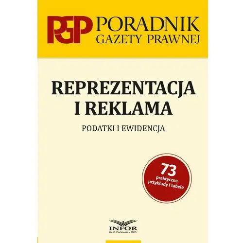 Reprezentacja i reklama. Podatki i ewidencja