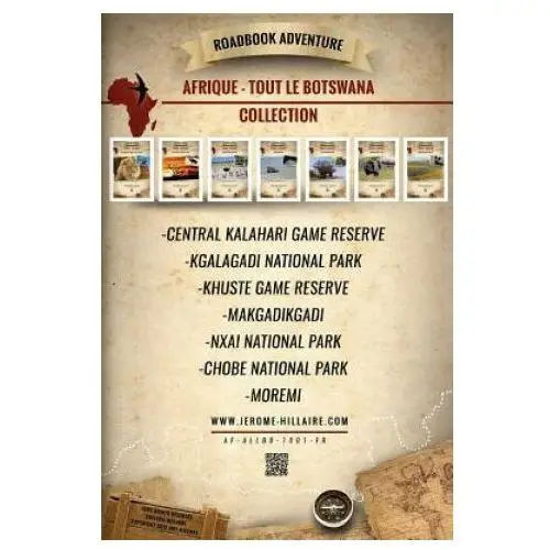 Roadbook adventure intégrale botswana afrique Createspace independent publishing platform