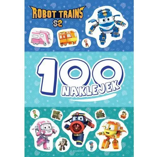 Robot Trains. 100 naklejek