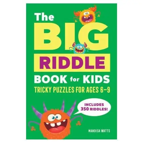 Rockridge pr The big riddle book for kids: tricky puzzles for ages 6-9