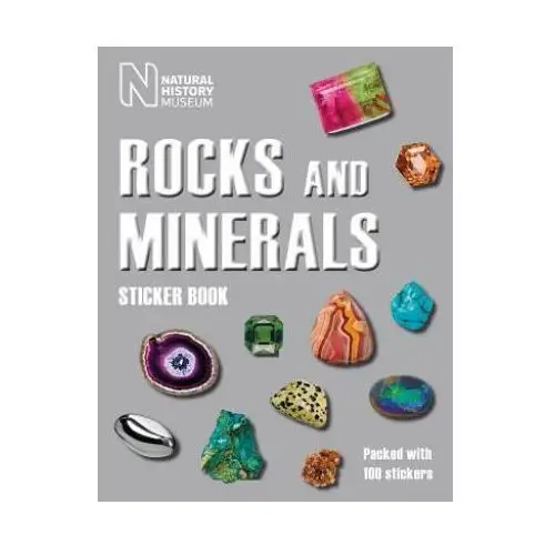 Rocks and minerals sticker book The natural history museum