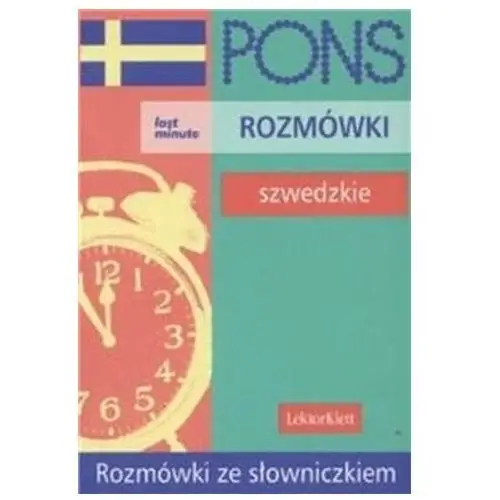 Rozmówki szwedzkie Rozmówki ze słowniczkiem Last Minute PONS