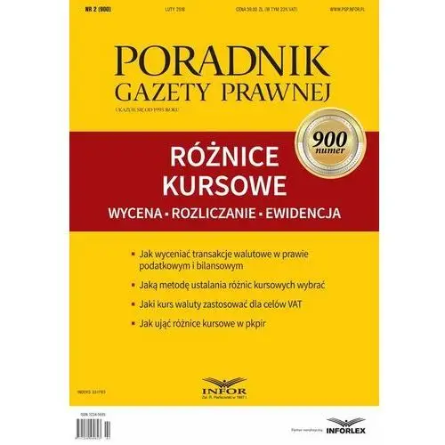 Różnice kursowe - wycena, rozliczanie, ewidencja