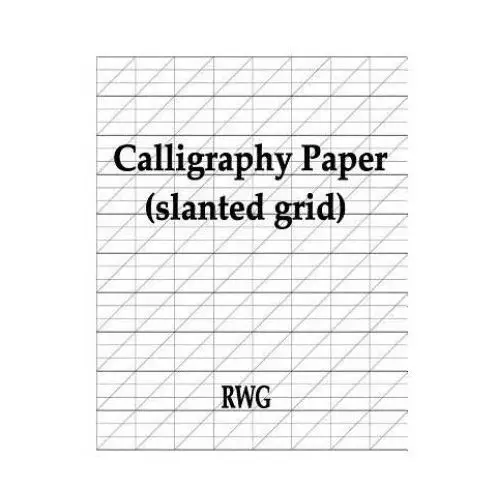 Calligraphy Paper (slanted grid)