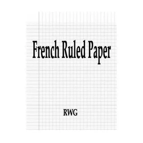 Rwg publishing French ruled paper