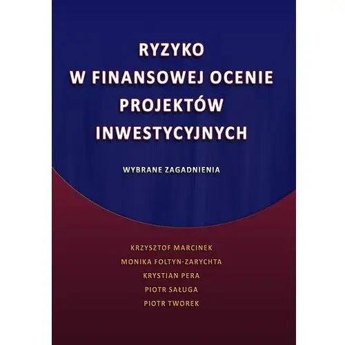 Ryzyko w finansowej ocenie projektów inwestycyjnych. wybrane zagadnienia, AZ#4AAFB13AEB/DL-ebwm/pdf