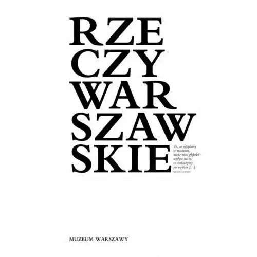 Rzeczy warszawskie