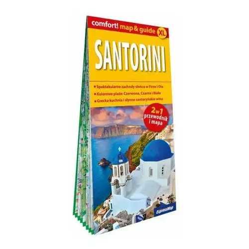 Santorini 2w1. Przewodnik i mapa