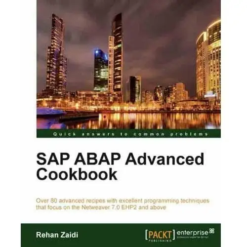 SAP ABAP Advanced Cookbook