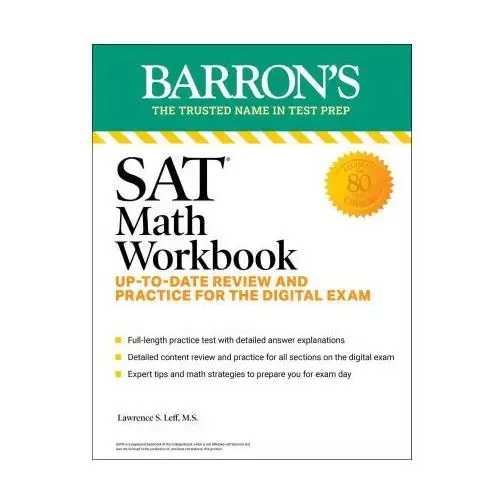 Sat math workbook: up-to-date practice for the digital exam Barrons educational series