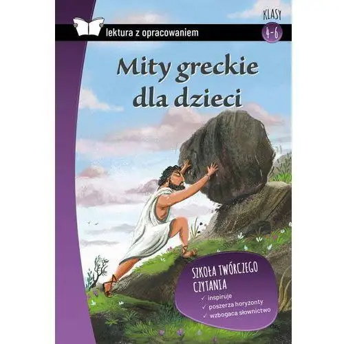 Sbm Mity greckie dla dzieci lektura z opracowaniem - praca zbiorowa