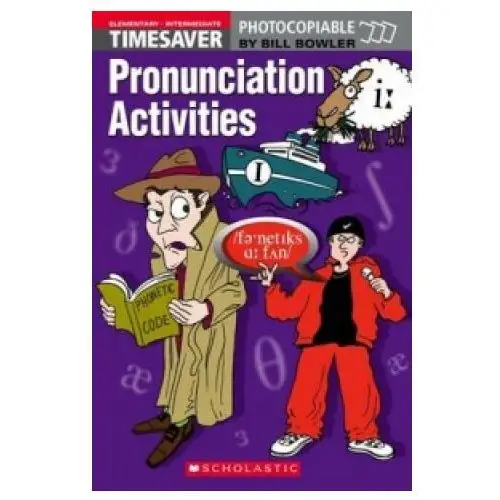 Scholastic Timesaver pronunciation activities elementary - intermediate with audio cd