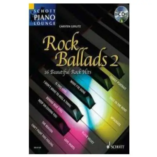 Rock ballads, klavier, m. audio-cd. bd.2 Schott music, mainz