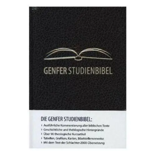 Genfer studienbibel Scm brockhaus, r