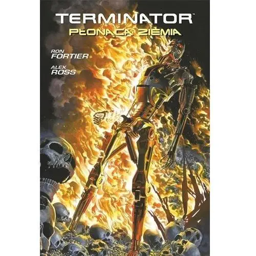 Scream comics Terminator. płonąca ziemia