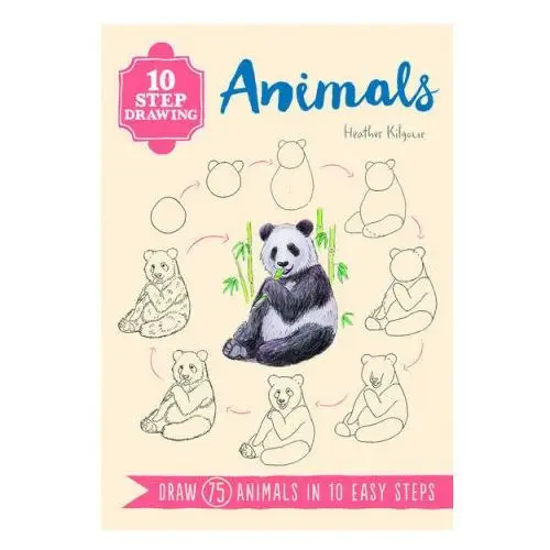 Search press ltd 10 step drawing: animals