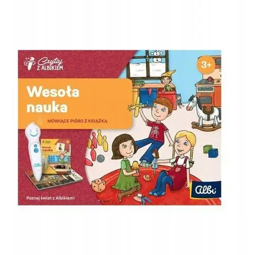 Set Pióro Wesoła Nauka. Czytaj z Albikiem