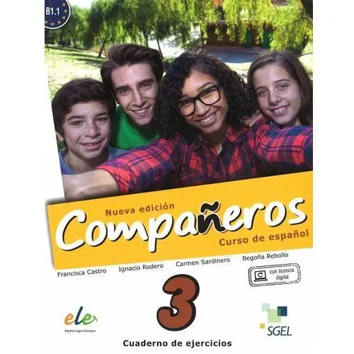 Sgel-educacion Companeros 3 ćwiczenia + licencia digital - nueva edicion