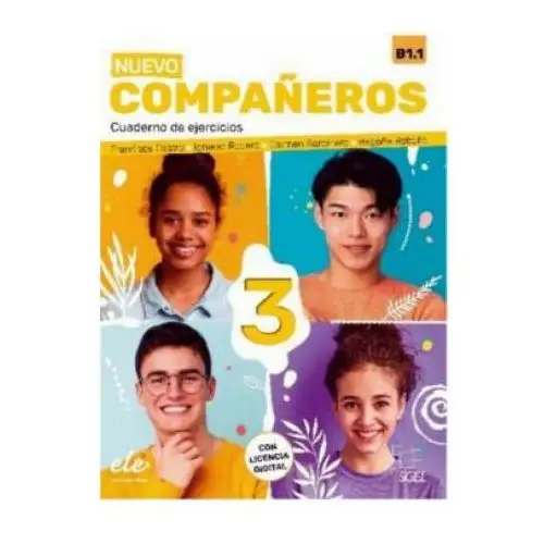 Nuevo companeros 3 ćwiczenia + licencia digital 3 edicion /2022/ Sgel-educacion